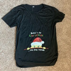 Christmas Maternity Top